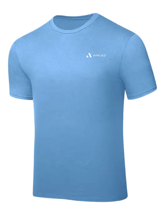 Carolina Blue PosiCharge Competitor Tee w/Applied Logo