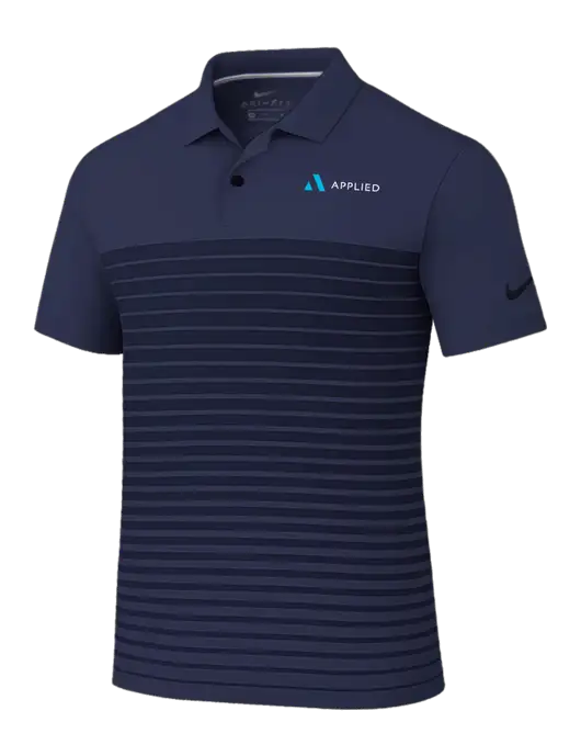 Nike Navy Dri-FIT Vapor Block Polo w/Applied Logo