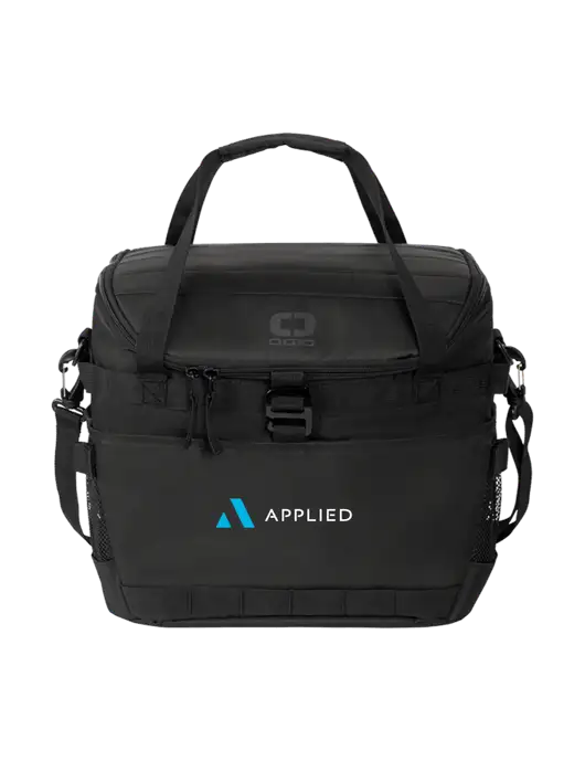 OGIO Black Sprint 24-Pack Cooler w/Applied Logo