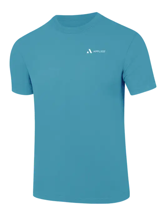 Comfort Colors 6.1 oz Sapphire Heavyweight Ring Spun T-Shirt w/Applied Logo