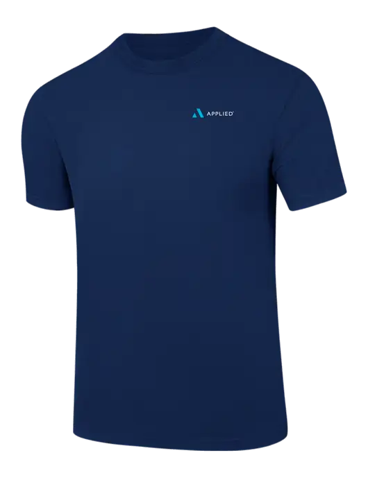 Comfort Colors 6.1 oz Dark Navy Heavyweight Ring Spun T-Shirt w/Applied Logo
