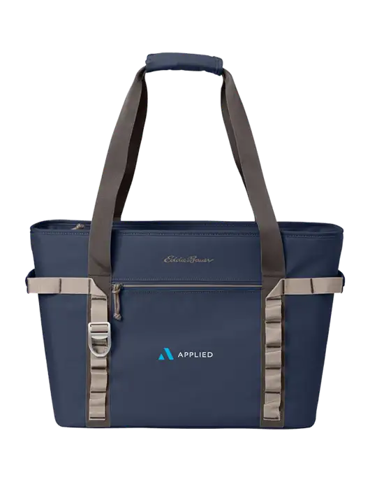 Eddie Bauer Navy Max Cool Tote Cooler  w/Applied Logo