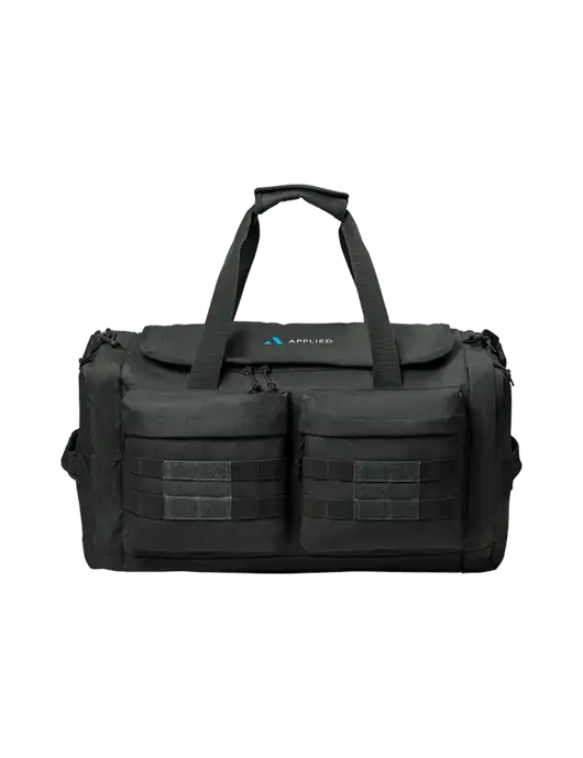 CornerStone Charcoal Grey Tactical Duffel w/Applied Logo