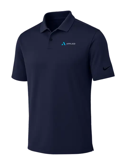 Nike Dark Navy Dri-FIT Vapor Polo w/Applied Logo