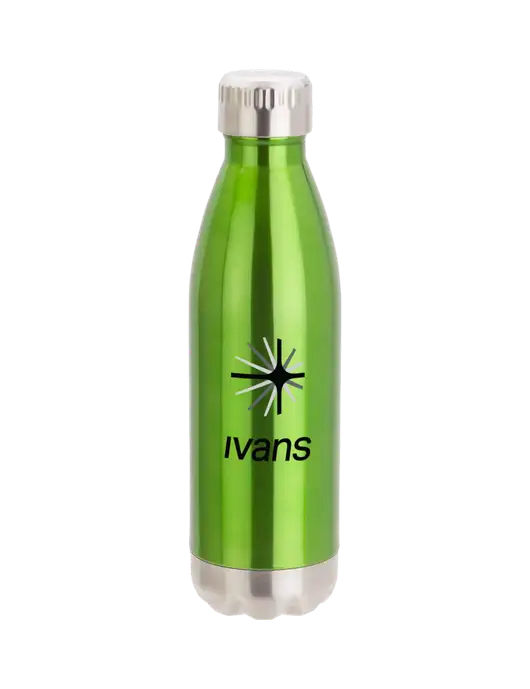 City Go Green 17 oz Insulated Bottle w/IVANS Logo