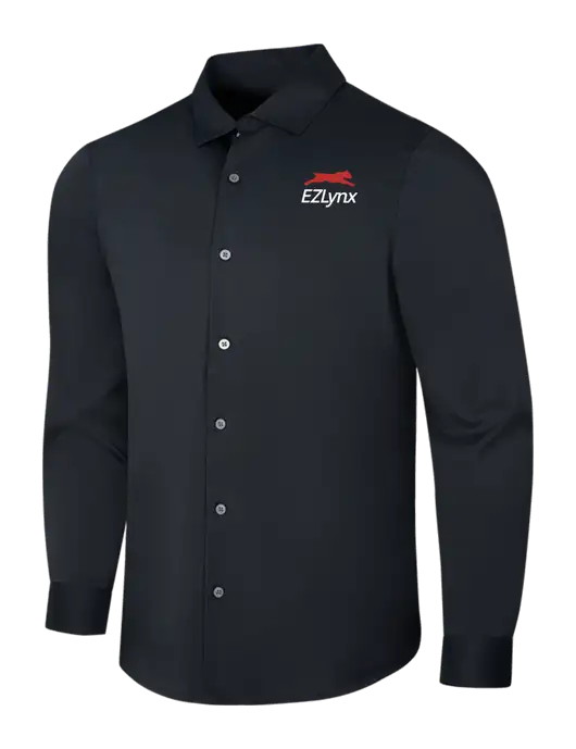Black City Stretch Shirt w/EZLynx Logo