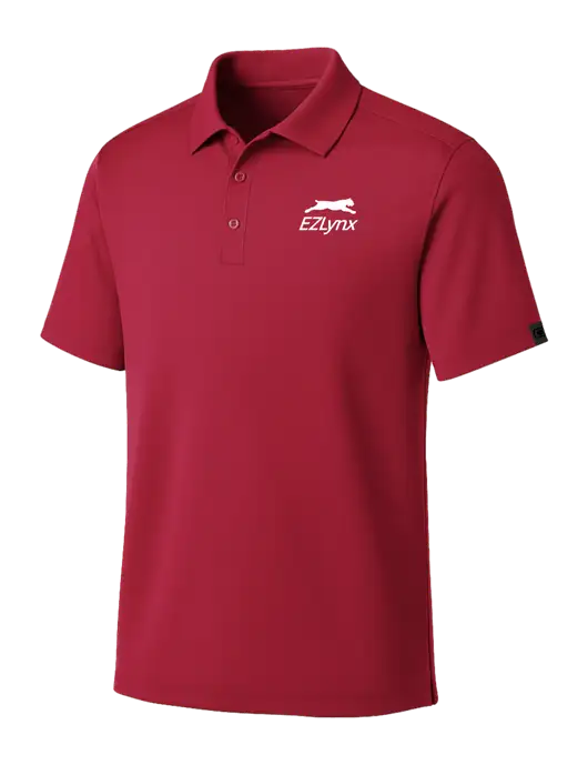 OGIO Red Framework Polo w/EZLynx Logo