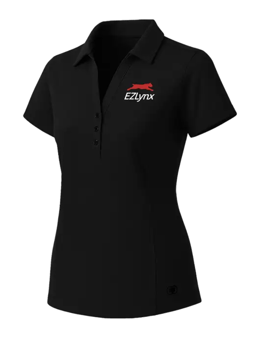OGIO Womens Blacktop ONYX Polo w/EZLynx Logo
