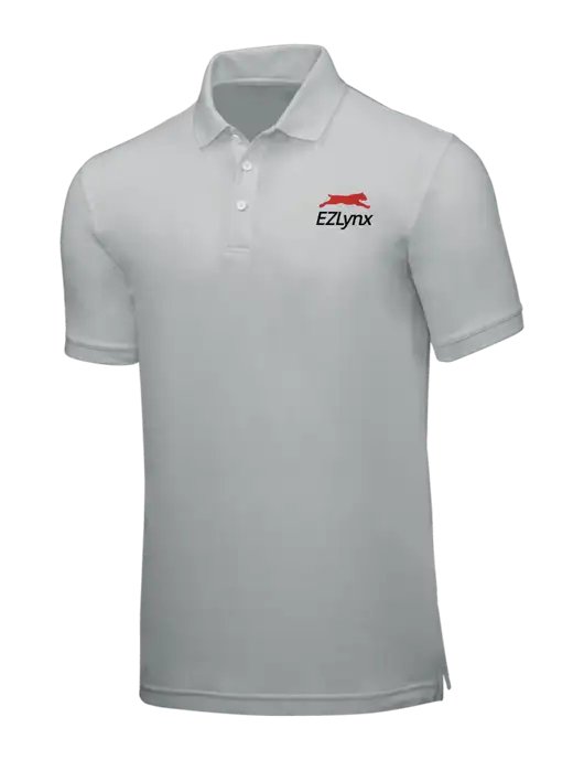 Light Grey Core Classic Pique w/EZLynx Logo