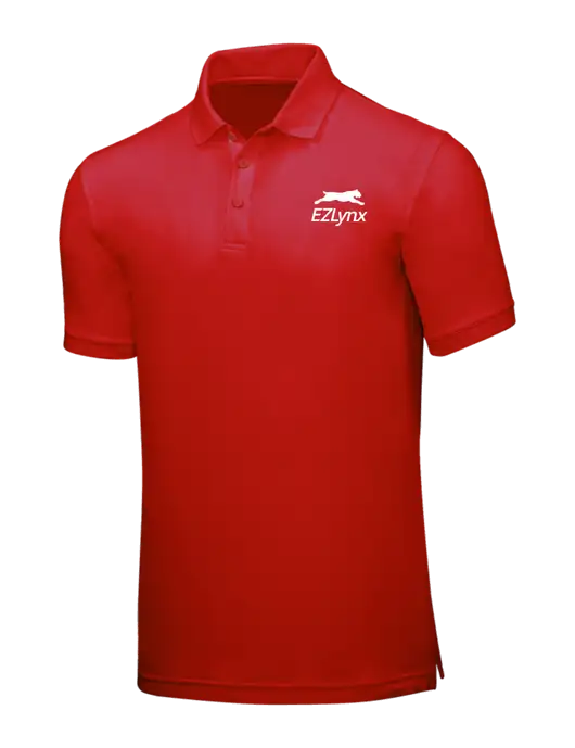 Red Core Classic Pique w/EZLynx Logo