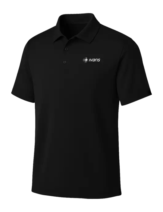 OGIO Blacktop Framework Polo w/IVANS Logo