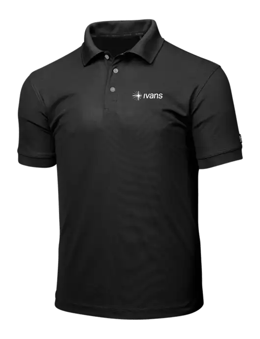 OGIO Blacktop Caliber 2.0 Polo w/IVANS Logo