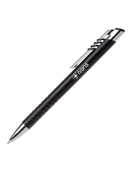 Schirhart Black Pen - Black Ink w/IVANS Logo