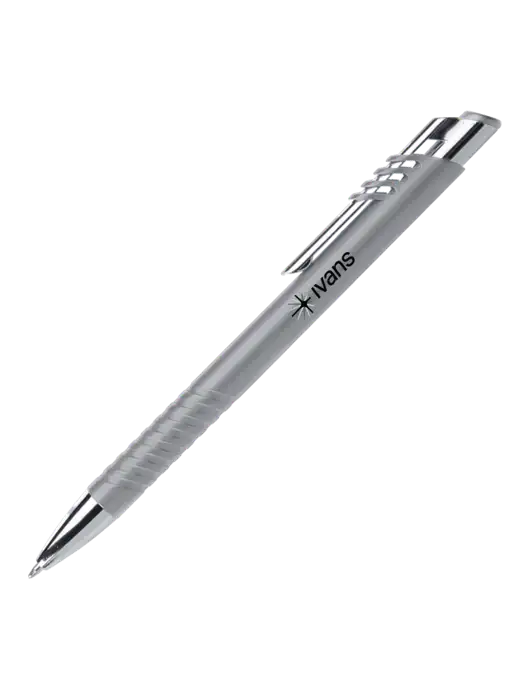 Schirhart Grey Pen - Black Ink w/IVANS Logo