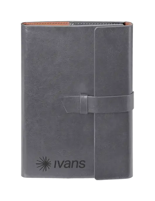 Fabrizio Grey 6.875 x 9.56 Portfolio w/IVANS Logo