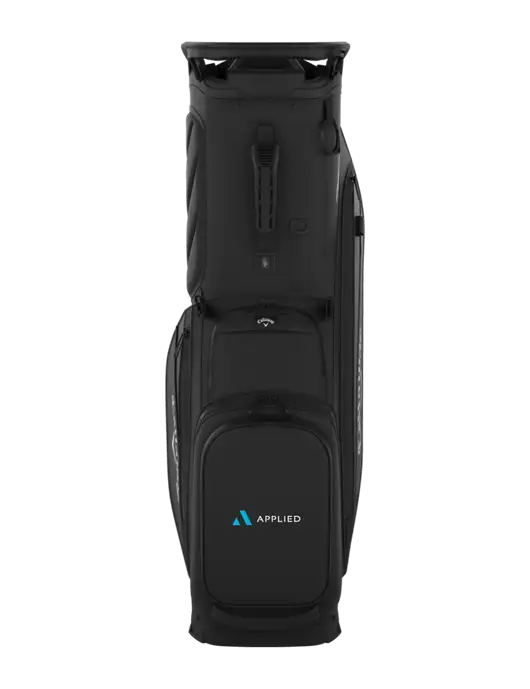 Callaway Fairway 14 Black Golf Bag w/Applied Logo