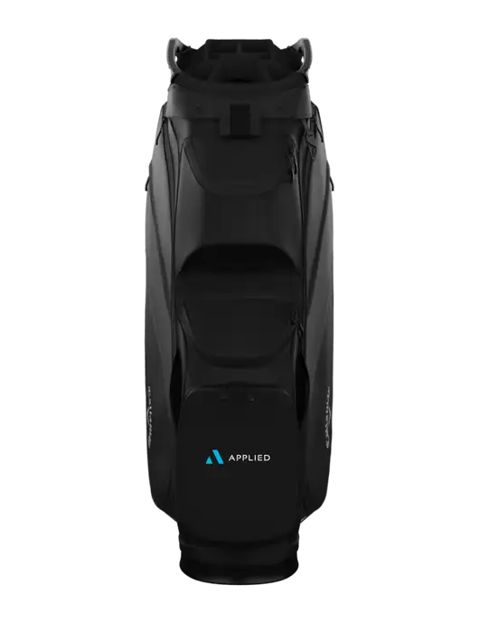 Callaway Chase 14 Black Golf Bag  w/Applied Logo