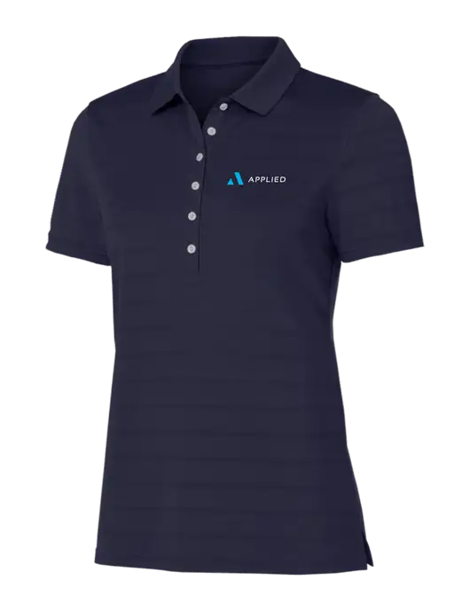 Callaway Womens Navy Ventilated Polo w/Applied Logo
