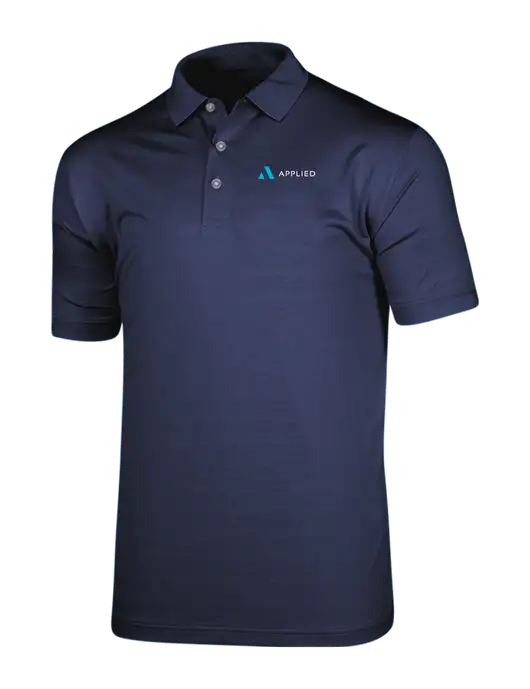 Callaway Vibrant Navy Ventilated Polo w/Applied Logo