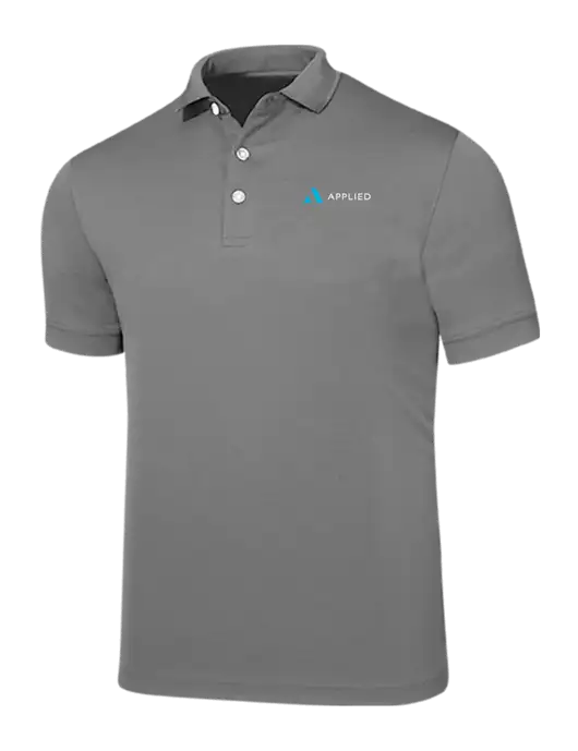 Callaway Ottoman Medium Grey Polo w/Applied Logo