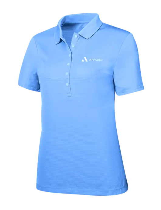 Callaway Womens Ottoman Light Blue Polo w/Applied Logo