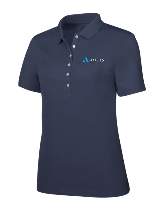 Callaway Womens Ottoman Navy Polo w/Applied Logo