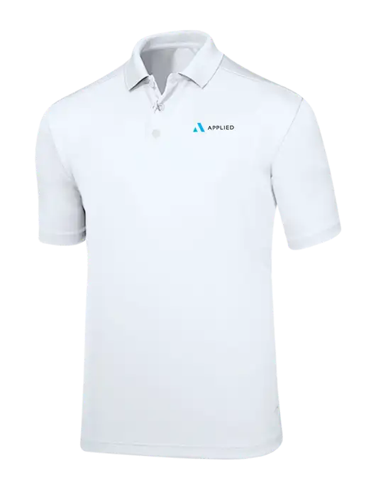 Callaway Core Bright White Performance Polo w/Applied Logo