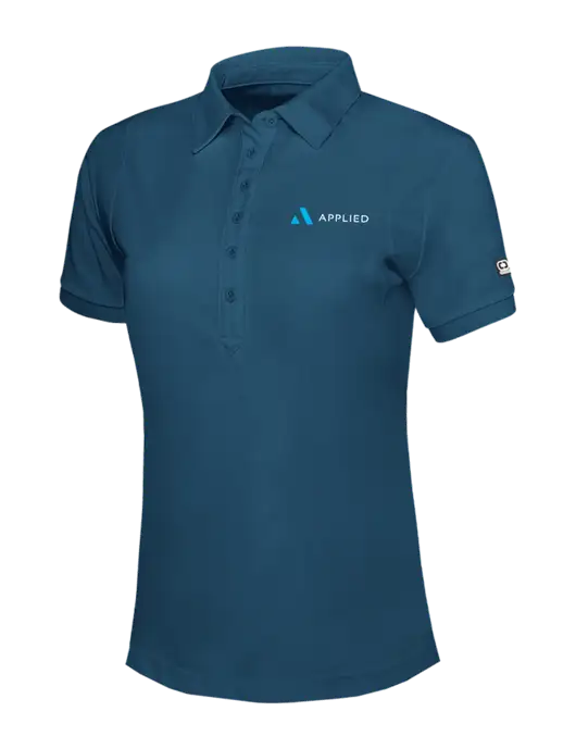 OGIO Womens Light Navy Jewel Polo w/Applied Logo
