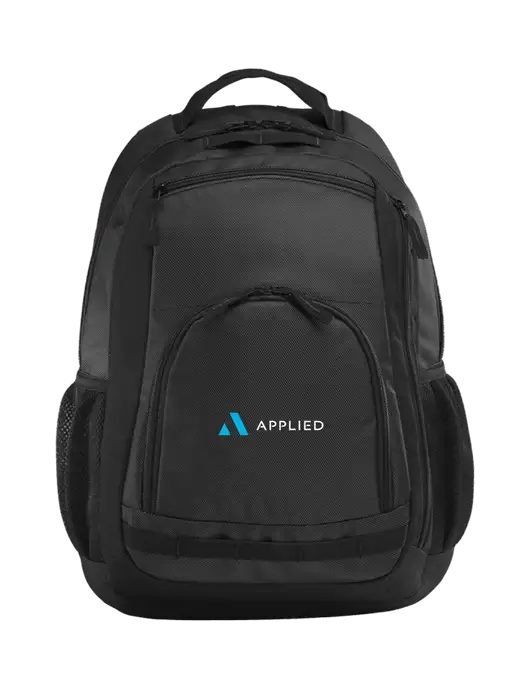 Xtreme Dark Grey/Black/Black Backpack w/Applied Logo