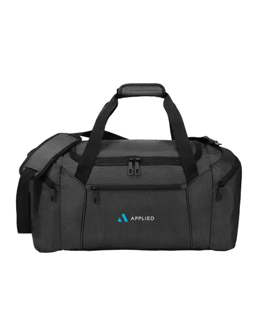 Slim & Lite Dark Grey Duffel    w/Applied Logo