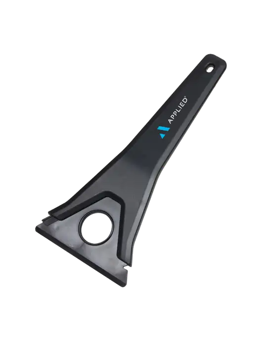 TriBlade Black Windshield Scraper w/Applied Logo