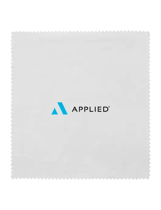 Microfiber Cleaning Cloth, 6 x 6 w/Applied Logo