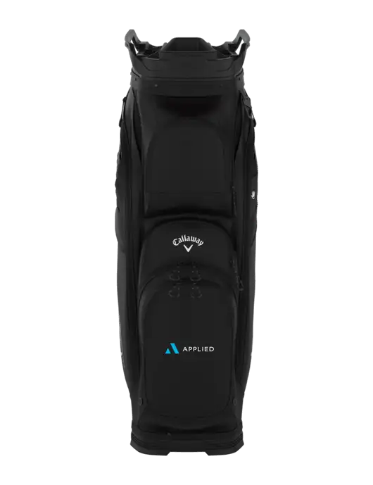 Callaway Org 14 Black Golf Bag  w/Applied Logo