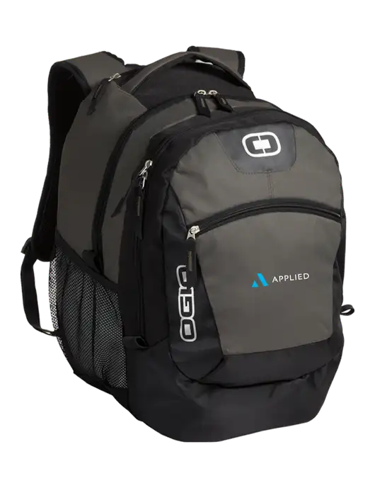 OGIO Grey Rogue Pack
 w/Applied Logo