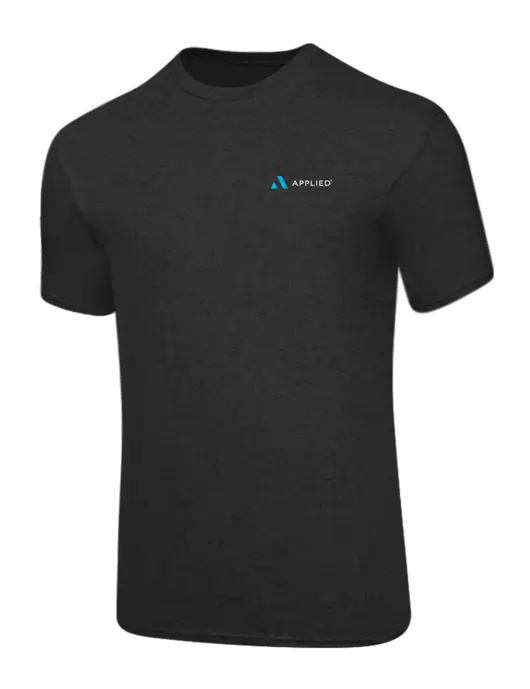 Core Blend Dark Heather Grey T-Shirt w/Applied Logo