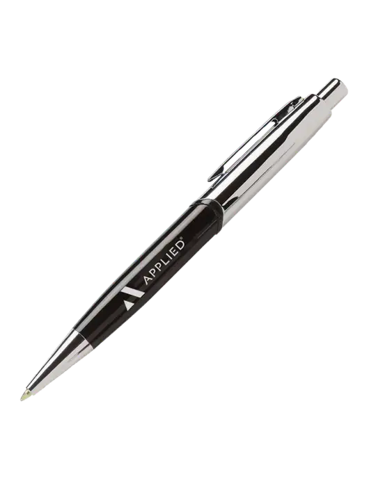 Chimera Black Pen - Black Ink w/Applied Logo
