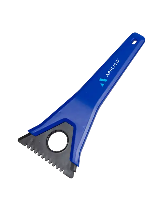 TriBlade Blue Windshield Scraper w/Applied Logo