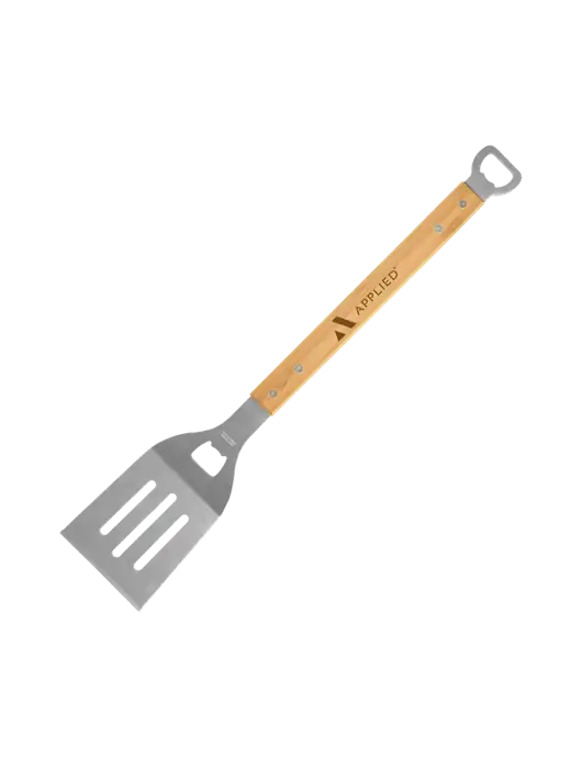 Bamboo BBQ Spatula w/Applied Logo