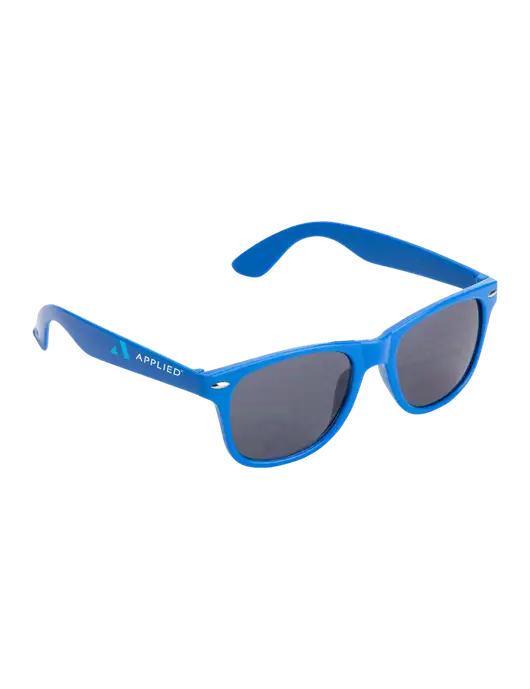 Daytona Blue Sunglasses w/Applied Logo
